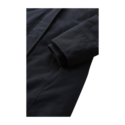 Woolrich Parka Parka Donna Double con collo in pelliccia Dark navy A24 - WOOLRICHCFWWOU0724FRUT0001 - DKN - S - Francavilla Moda